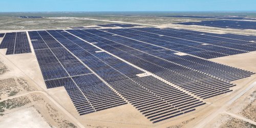 This huge Texas solar hub is nearly 1 GW, and it’s only half built