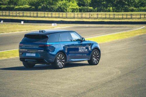 Range Rover Sport Electric makes first public appearance [Images]