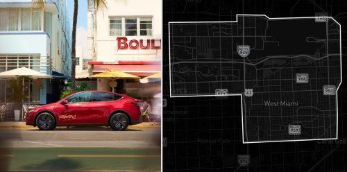 Tesla, Robotaxi, Tesla maps a tiny Robotaxi zone in Miami while it still can't scale Texas