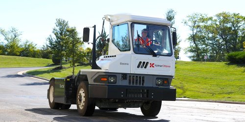 Kalmar Ottawa electric yard truck gets to work in Canada