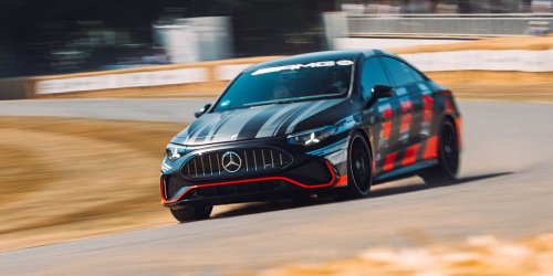 Mercedes, AWD, Mercedes AMG CLA 45 arrives in Goodwood with 680 hp and AWD