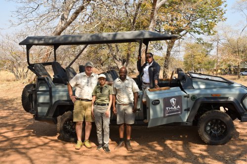 Sneaky safari: Thula electric 4x4 gets you closer to nature [video]