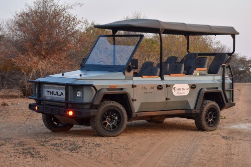 Sneaky safari: Thula electric 4x4 gets you closer to nature [video]