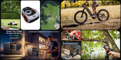 Anker SOLIX 2kWh power station $600, Segway Navimow i105N Robot $140 off, WORX 2-in-1 reciprocating saw $73, more