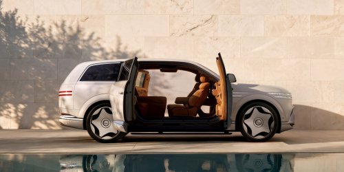 Genesis, Genesis GV90 takes luxury up a notch with coach doors [Images]