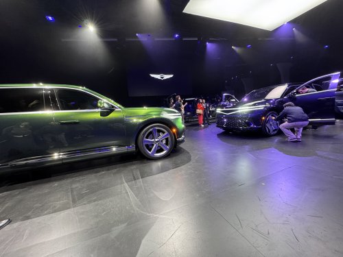 Genesis GV90 takes luxury up a notch with coach doors [Images]