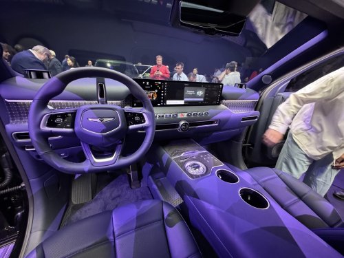 Genesis GV90 takes luxury up a notch with coach doors [Images]