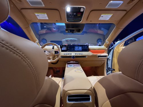 Genesis GV90 takes luxury up a notch with coach doors [Images]