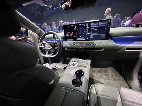 Genesis GV90 takes luxury up a notch with coach doors [Images]