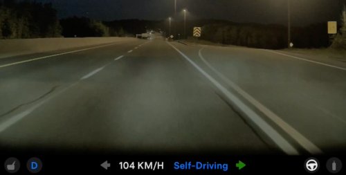 Tesla FSD v14 swerved and try to drive me into a ditch for no reason