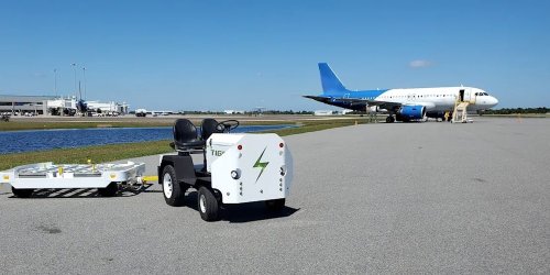 E-quipment highlight: Tiger electric baggage tug hauls 30 TONS [video]