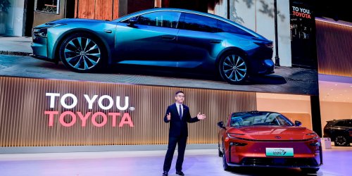 Toyota succumbs and now plans to build a new EV in China first