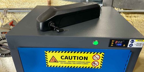 I tested this lithium-ion battery charging cabinet as the safest place to charge your e-bike batteries