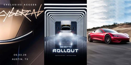 In Sept, Tesla will re-launch 3 products it launched a decade ago, for a stock pump