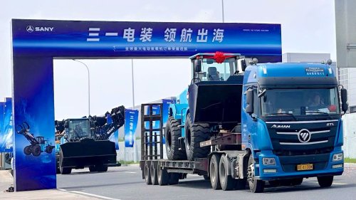 SANY delivered 200 electric haul trucks, 600 EV wheel loaders – LAST MONTH