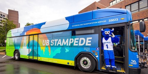 University at Buffalo adds electric buses to Stampede Fleet