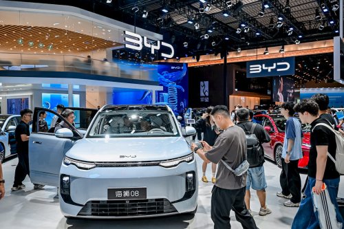 BYD, SUV, BYD's latest flagship SUV received over 12,000 orders within 1 day