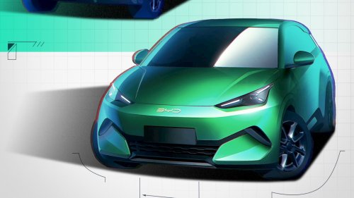 BYD releases the first official images of the 'bigger' Seagull EV