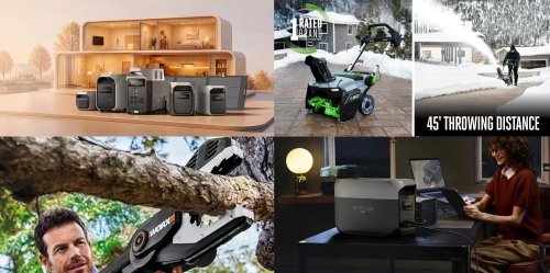 EcoFlow Early Prime Day Sale 3,072Wh DELTA Ultra Plus solar bundle $900 off, EGO snow blower bundle $949 2026 low, more