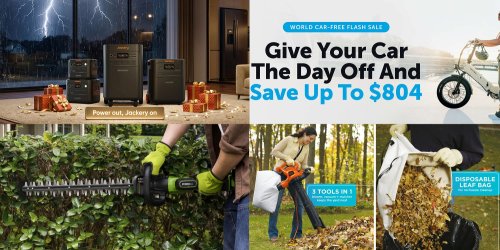 Jackery Early Access Prime Day Sale drops 3,584Wh HomePower 3600 Pro Max to $1,799, Lectric e-bikes up to $804 off, more