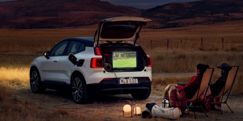 Volvo's cheapest EV can now power a campsite or coffee maker