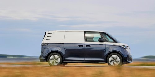 Volkswagen is launching a longer ID. Buzz Cargo LWB electric van
