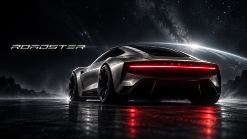 Tesla, Tesla’s new Roadster teaser hints at a ‘Cyber’ redesign it doesn’t need