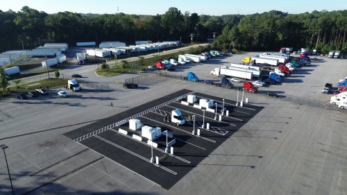 Tesla opens 14 Semi Megacharger stalls between Atlanta and Savannah