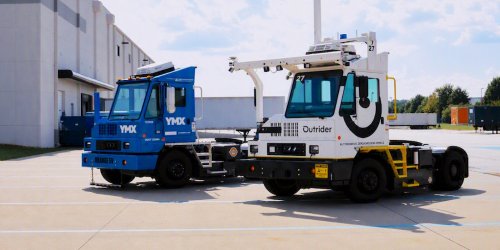 Autonomous Orange: YMX adds Outrider self-driving tech to its electric yard trucks