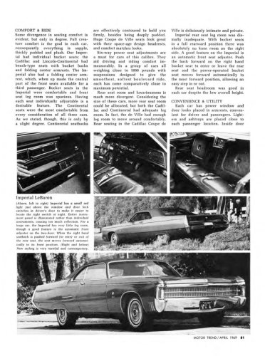 Cadillac, 1969 Lincoln Continental and 1969 Cadillac Sedan DeVille offered luxury but only one dominates today