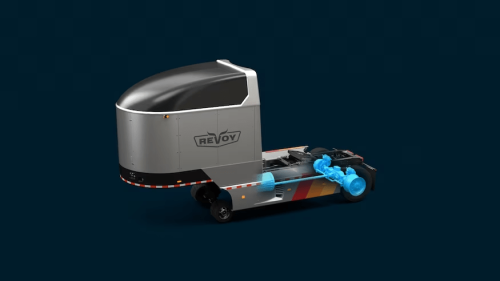 Revoy EV promises to electrify diesel semis in minutes
