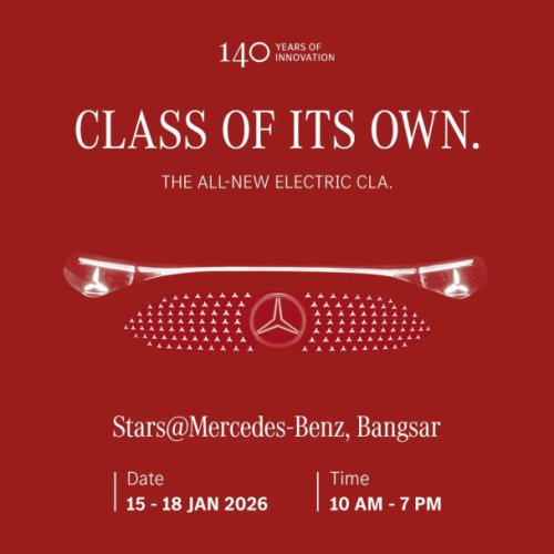 2026 Mercedes-Benz CLA EV Malaysian debut date confirmed – C178 preview, Stars@Bangsar, Jan 15-18
