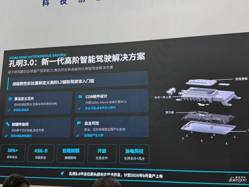 Beijing Auto Show, Hangsheng Unveils Three Core Technology Foundations at Beijing Auto Show, Reveals 