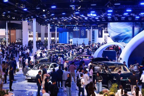 Huawei Does Not Build Cars, Yet Fills the Auto China Show