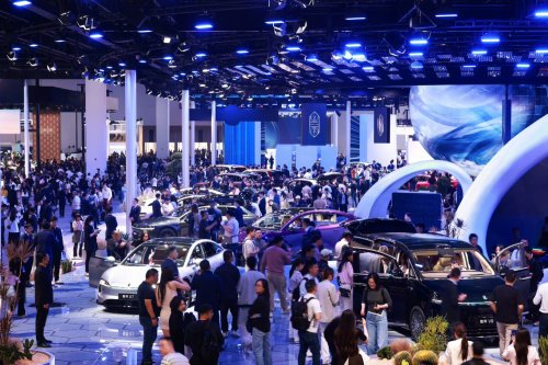 Huawei Does Not Build Cars, Yet Fills the Auto China Show