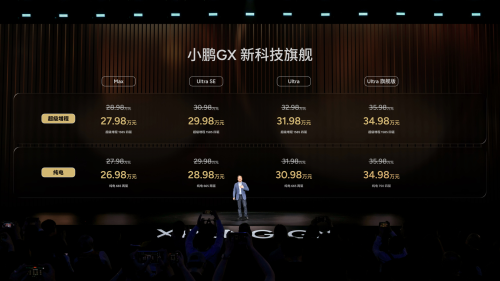 Xpeng, SUV, XPENG GX Starts at 269,800 Yuan, Aiming to Reshape Full-Size SUV Value Benchmark