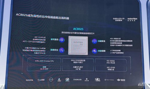 Electronica Shanghai: AutoChips Reveals Latest Progress in SoC and MCU Product Lines