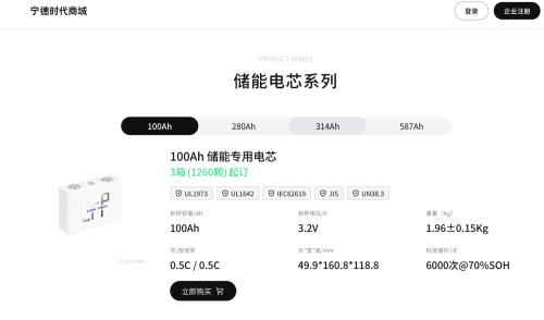 CATL, Battery, CATL Sells Battery Cells Like Consumer Goods