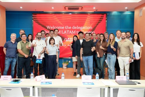 GM LATAM Delegation Visits Gasgoo