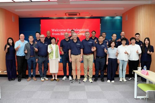 Böllhoff Delegation Visits Gasgoo for Deeper Industry Exchange