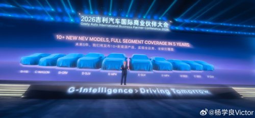 Geely 2030 Overseas Strategy: Launching Over 10 New Energy Models