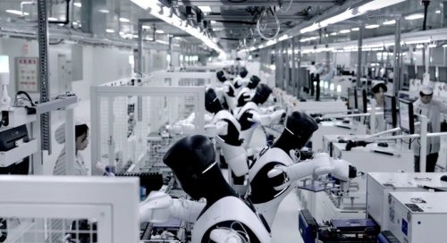 AgiBot's 15,000th Embodied Robot Officially Rolls Off Production Line