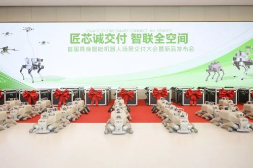CX Robot Connect Embodied Intelligence Robots Delivered in Batches