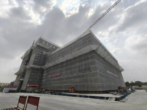Founder Motor's R&D Headquarters Project Tops Out, Set for Completion Early Next Year