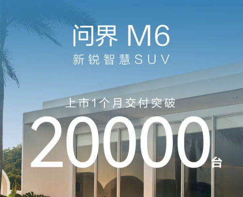 AITO M6 Deliveries Exceed 20,000 Units in First Month