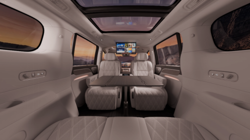 Leapmotor D99 Interior Debut: 300,000-Class MPV, Rotating Second Row, Stowable Third Row