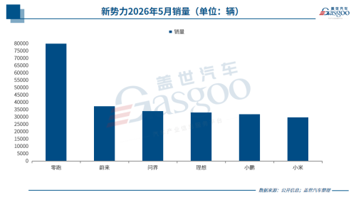 May NEV Sales in China : One Clear Leader Emerges Among Startups as Chinese Brands Gain Momentum