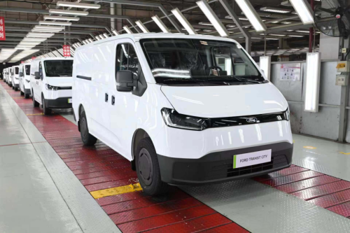 Ford, Ford Transit, All-New Ford Transit City Rolls Off Line in China, First 1,000 Units Set for Export to Europe