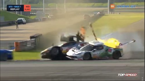 China GT Shanghai Round: Team Withdraws After Fire Incident, Citing Rescue Concerns