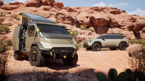 Kia, Volkswagen, Kia PV5 Electric Van First Look: More Details on a Potential (Volkswagen) Buzz Kill